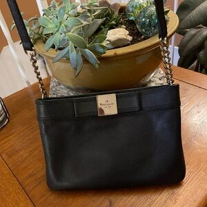 Kate Spade Pebbled Leather w/Bow Crossbody Bag